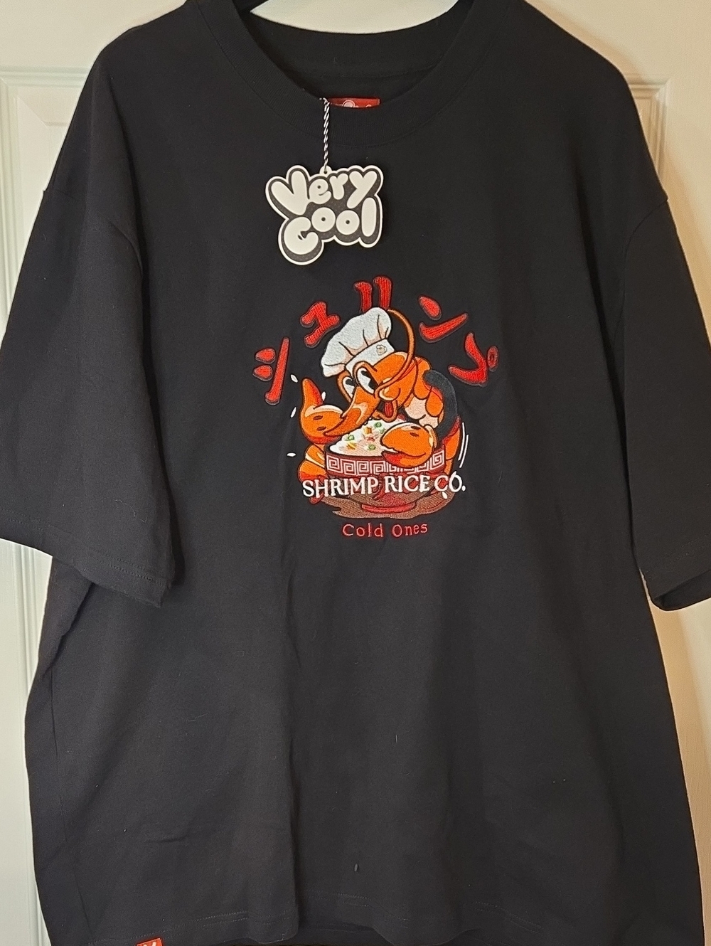 OFFICAL Cold ones Cool Shirtz Shrimp Fried Rice T-Shirt Size XL